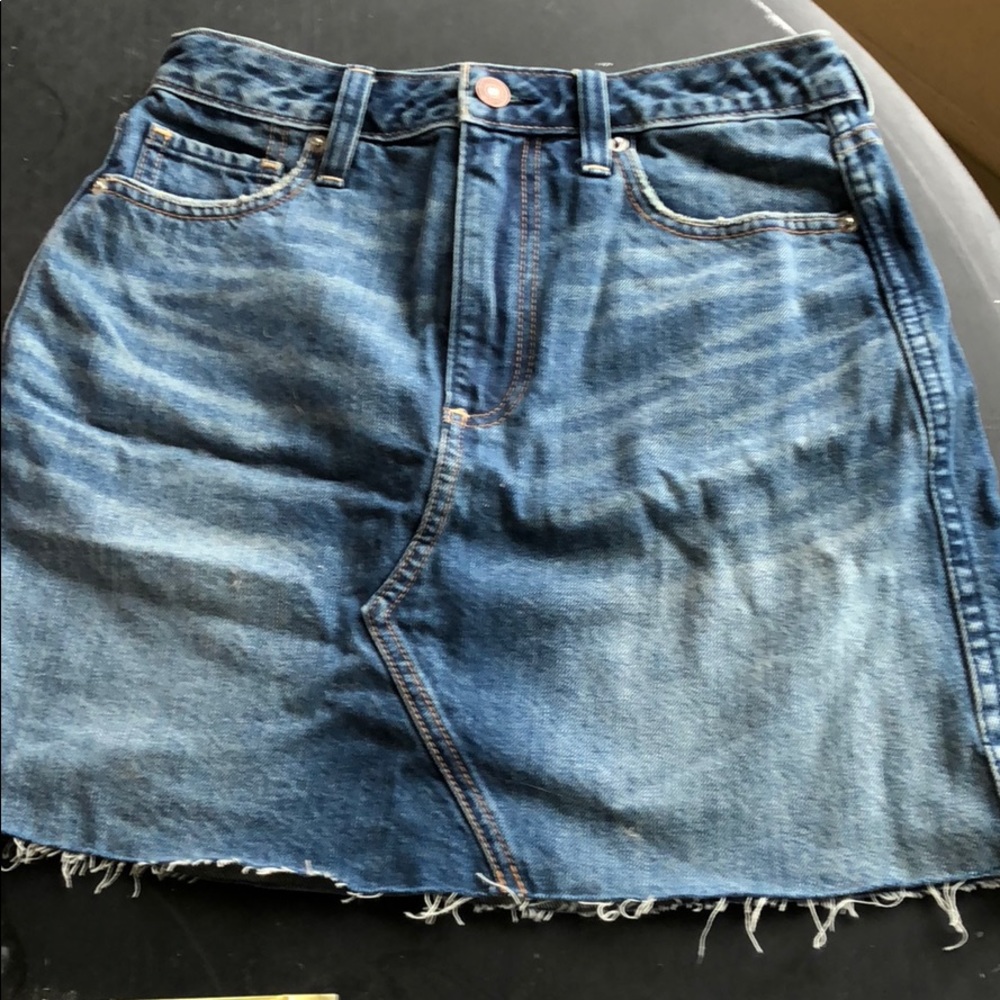 Abercrombie and Fitch denim skirt.